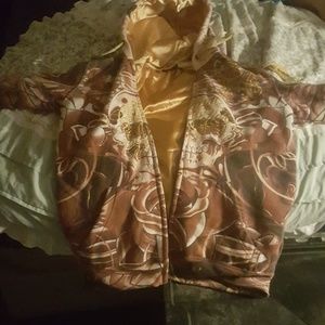 Skull hoodie men's large